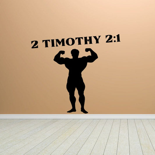 Image of 2 Timothy 2:1 Decal