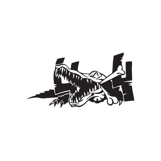 Image of 4 x 4 Alligator Decal