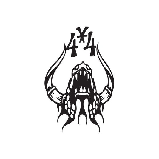 Image of 4 x 4 Bull Decal