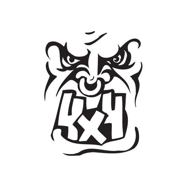 Image of 4 x 4 Demon Mouth Decal