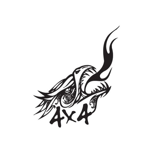 Image of 4 x 4 Off Road Dragon Decal