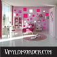 72 Square Squares Wall Decal Kit - Vinyl Decal - Car Decal - Many Sizes Available.