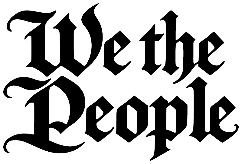 AmericanPrideCX001 — We the People Founding Script ; preview rendered from the saved vector PDF