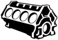 Black truck graphic decal sticker with '1000' lettering, isolated