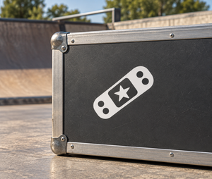 BandageCX007 — Star Patch; illustrative application of the exact PDF artwork