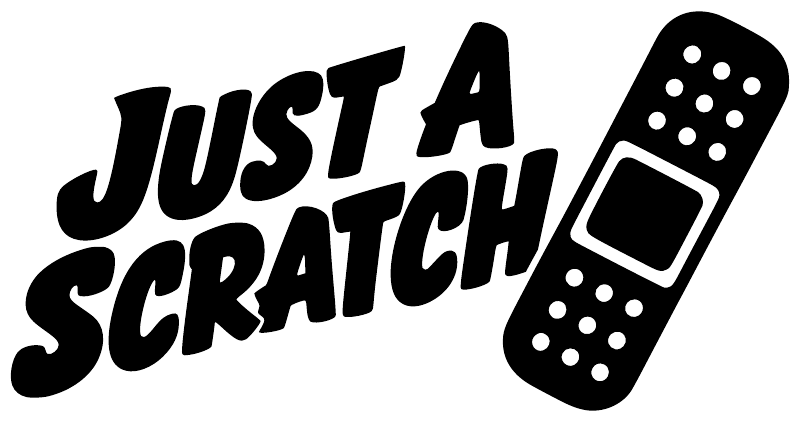 BandageCX009 — Just a Scratch ; preview rendered from the saved vector PDF
