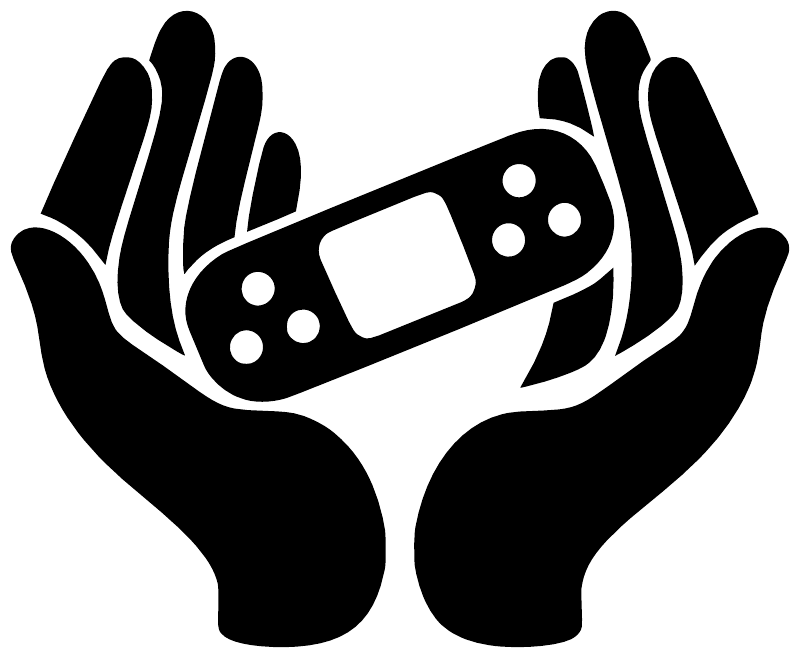 Black bandaged hands vinyl decal with bandage tape graphic