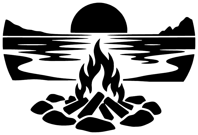 BeachCampfireCX013 - Bonfire Horizon ; preview rendered from the saved vector PDF