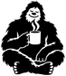 BigfootCX009 — Coffee Before Cryptids ; preview rendered from the saved vector PDF