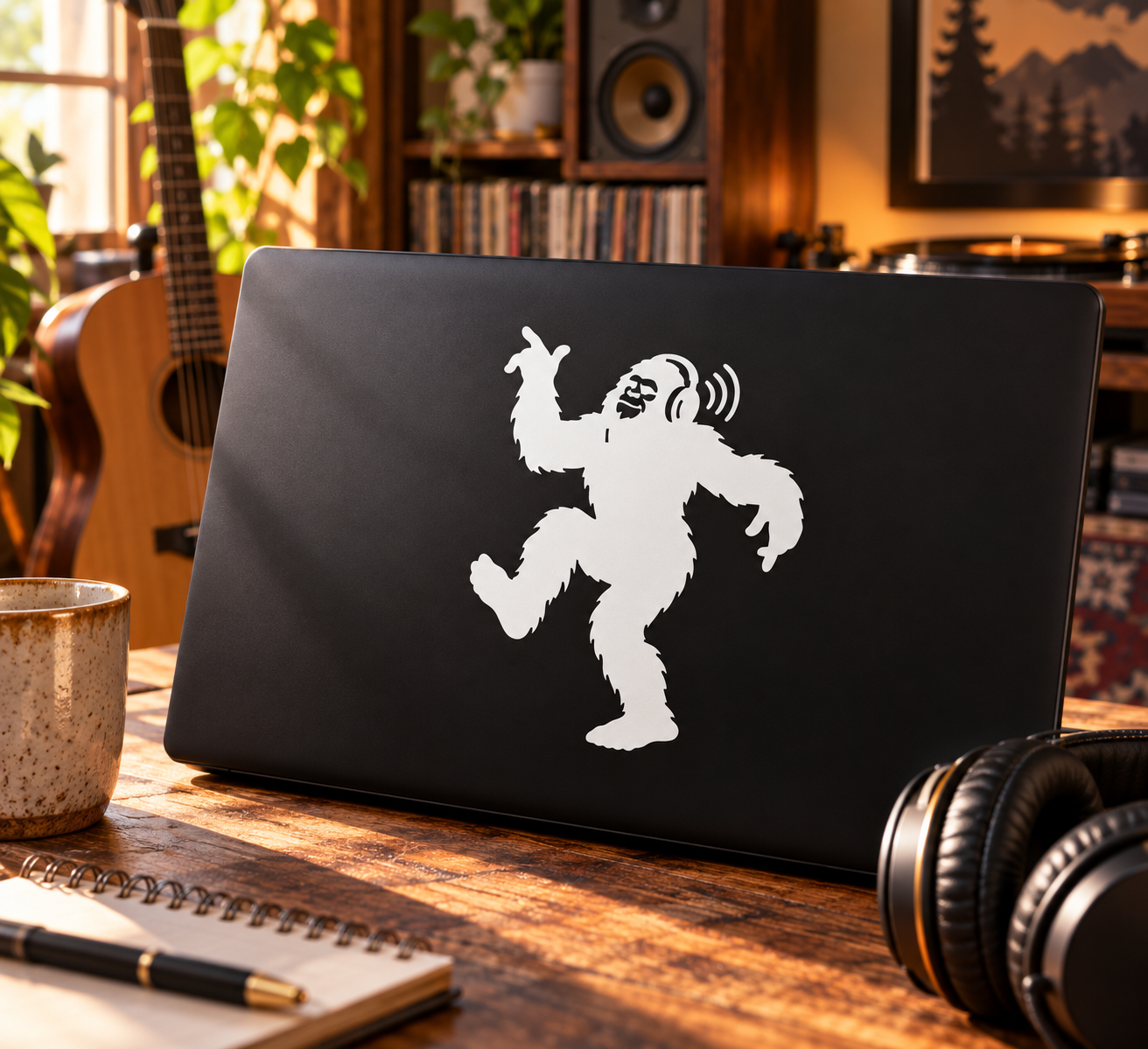 BigfootCX019 — Woodland Groove; illustrative application of the exact PDF artwork
