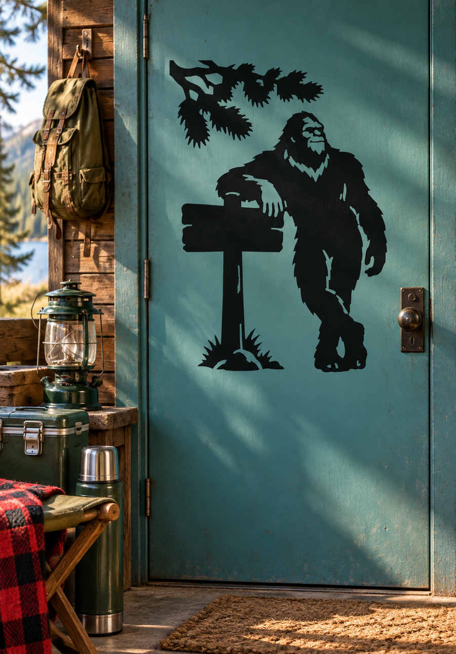 BigfootCX021 — Off Grid Sentinel; illustrative application of the exact PDF artwork