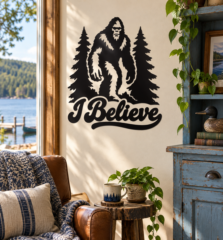 BigfootCX026 — I Believe; illustrative application of the exact PDF artwork
