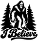 BigfootCX026 — I Believe ; preview rendered from the saved vector PDF