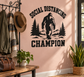 BigfootCX030 — Social Distancing Champion; illustrative application of the exact PDF artwork