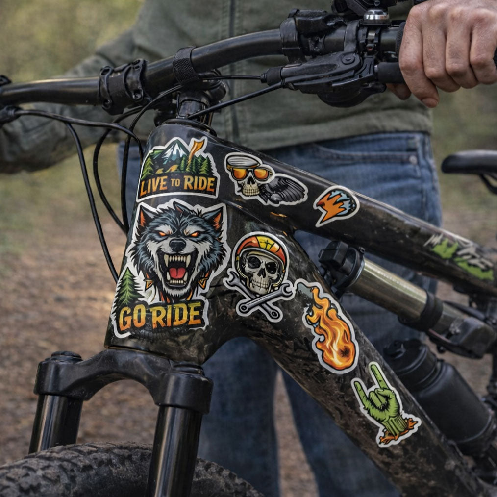 Bike Vinyl Stickers