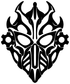 BiomechanicalCX029 — Organic Armor Mask ; preview rendered from the saved vector PDF
