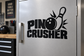 BowlingCX025 - Pin Crusher; illustrative application of the exact PDF artwork