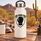 Boxing-themed vinyl decal with 'FIND YOUR FIGHT' text and trophy shield logo