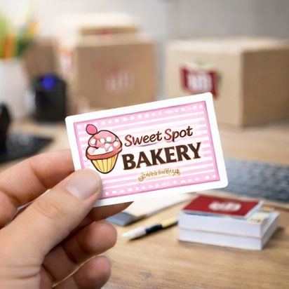 Business Card Stickers