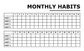 CalendarCX030 - Monthly Habit Grid; preview rendered from the saved vector PDF