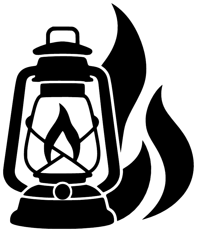 CampfireCX016 - Lantern and Embers ; preview rendered from the saved vector PDF