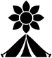 CampingCX019 - Tent Sunflower; preview rendered from the saved vector PDF