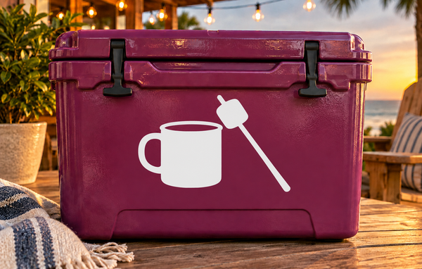 CampingCX023 - Camp Marshmallow Mug; illustrative application of the exact PDF artwork