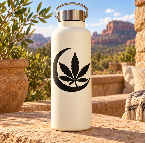 CannabisCX002 - Moonlit Herb; illustrative application of the exact PDF artwork
