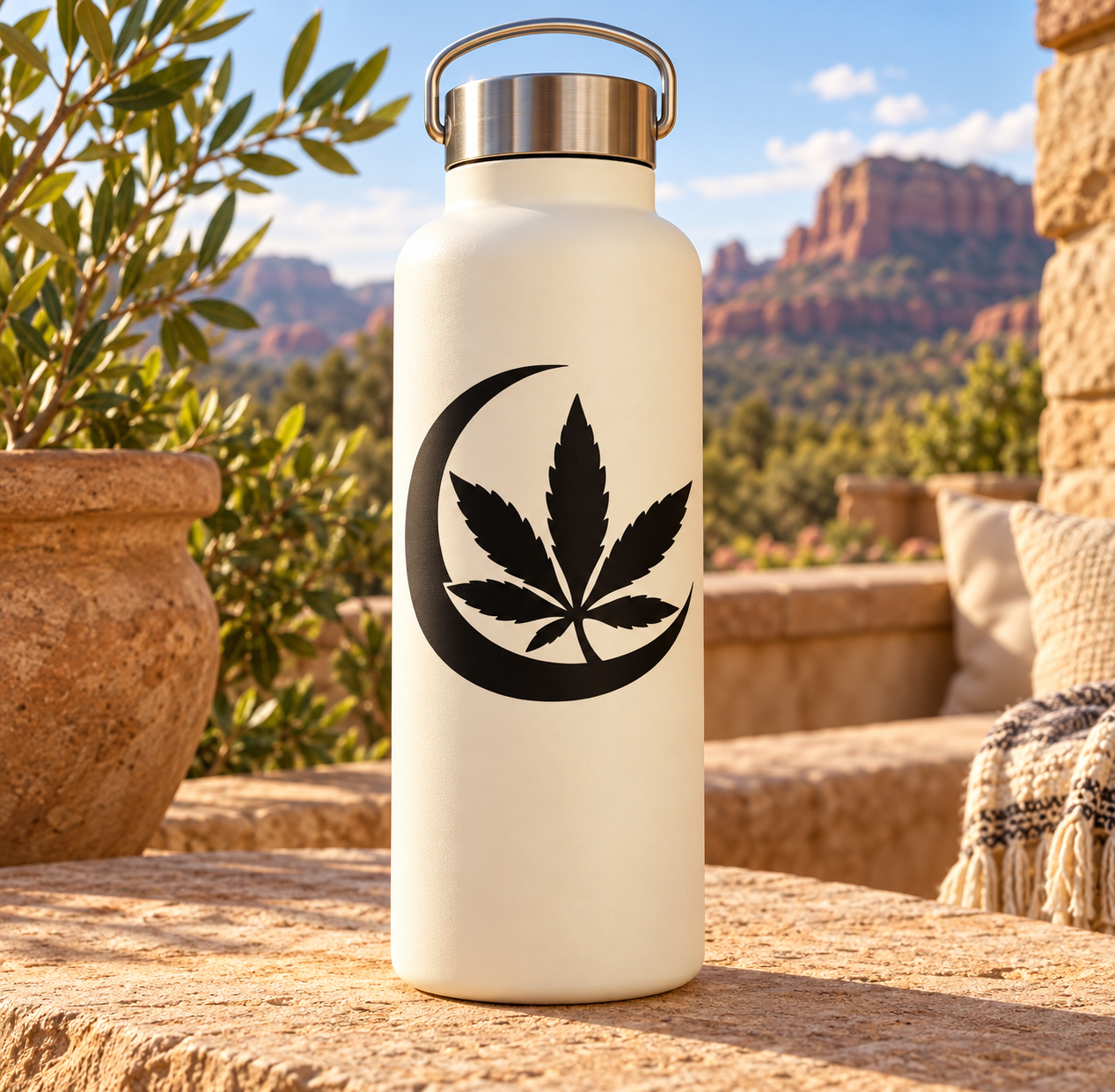 CannabisCX002 - Moonlit Herb; illustrative application of the exact PDF artwork