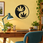 CannabisCX021 - Leaf Yin Yang; illustrative application of the exact PDF artwork