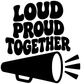 CheerleadingCX027 - Loud Proud Together; preview rendered from the saved vector PDF