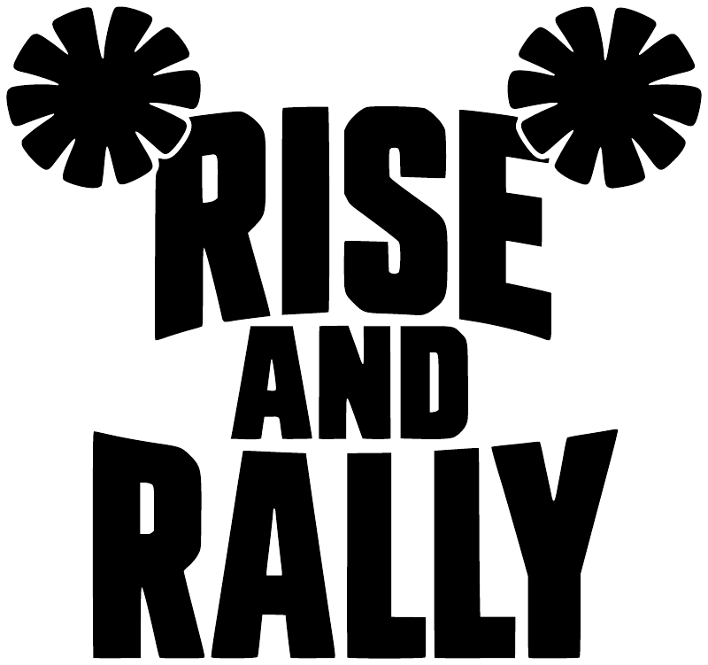 CheerleadingCX029 - Rise and Rally; preview rendered from the saved vector PDF