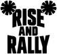 CheerleadingCX029 - Rise and Rally; preview rendered from the saved vector PDF