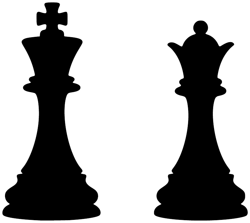 ChessCX021 - Chess Royal Pair; preview rendered from the saved vector PDF