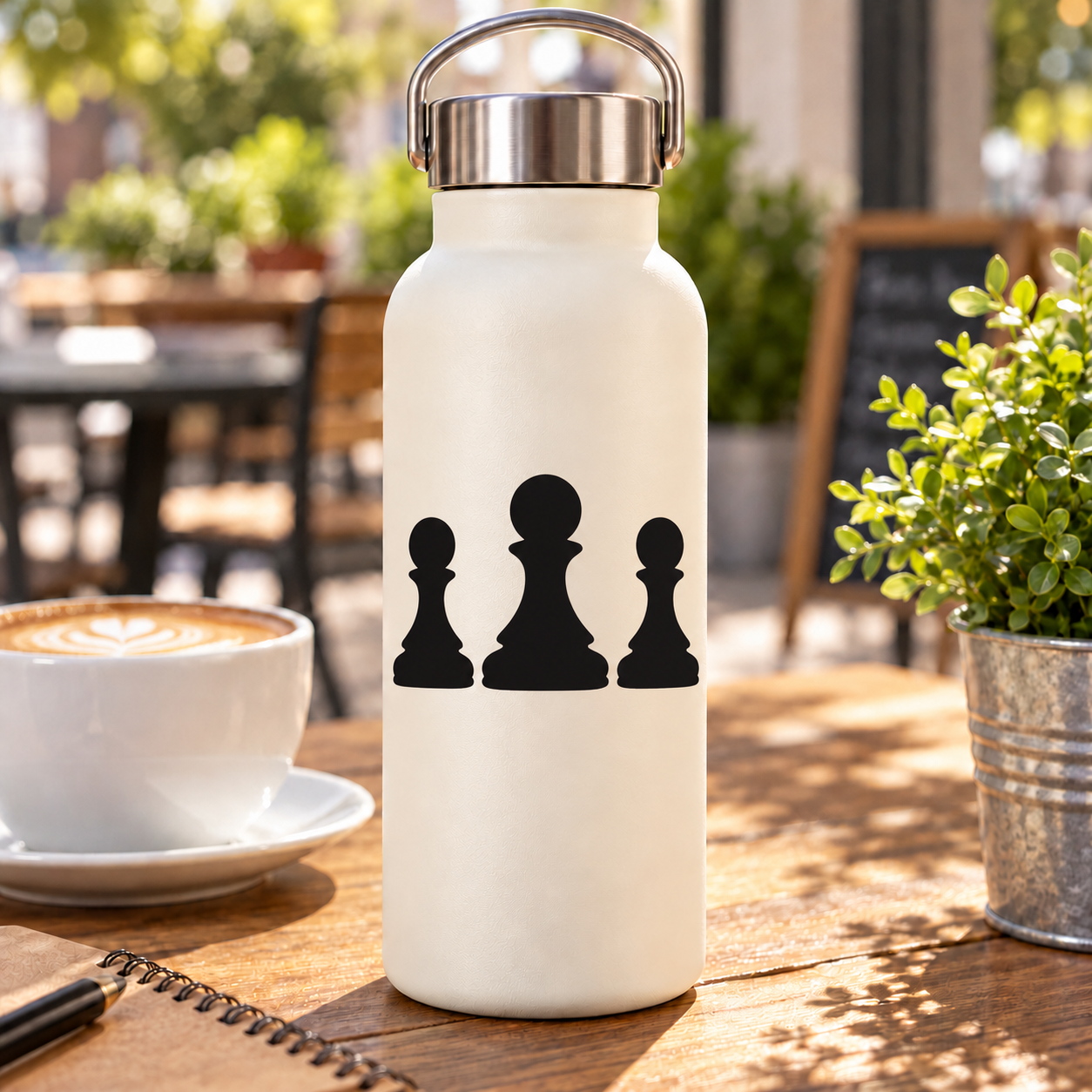 ChessCX024 - Chess Three Pawns; illustrative application of the exact PDF artwork