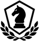 ChessCX025 - Chess Knight Crest; preview rendered from the saved vector PDF