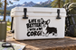 Vinyl decal: corgi with "Life is Better With a Corgi" lettering