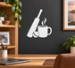 CricketCX019 - Cricket Bat Coffee; illustrative application of the exact PDF artwork