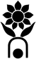 CroquetCX013 - Croquet Sunflower Hoop; preview rendered from the saved vector PDF