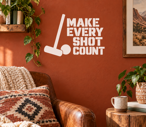 CroquetCX030 - Make Every Shot Count; illustrative application of the exact PDF artwork