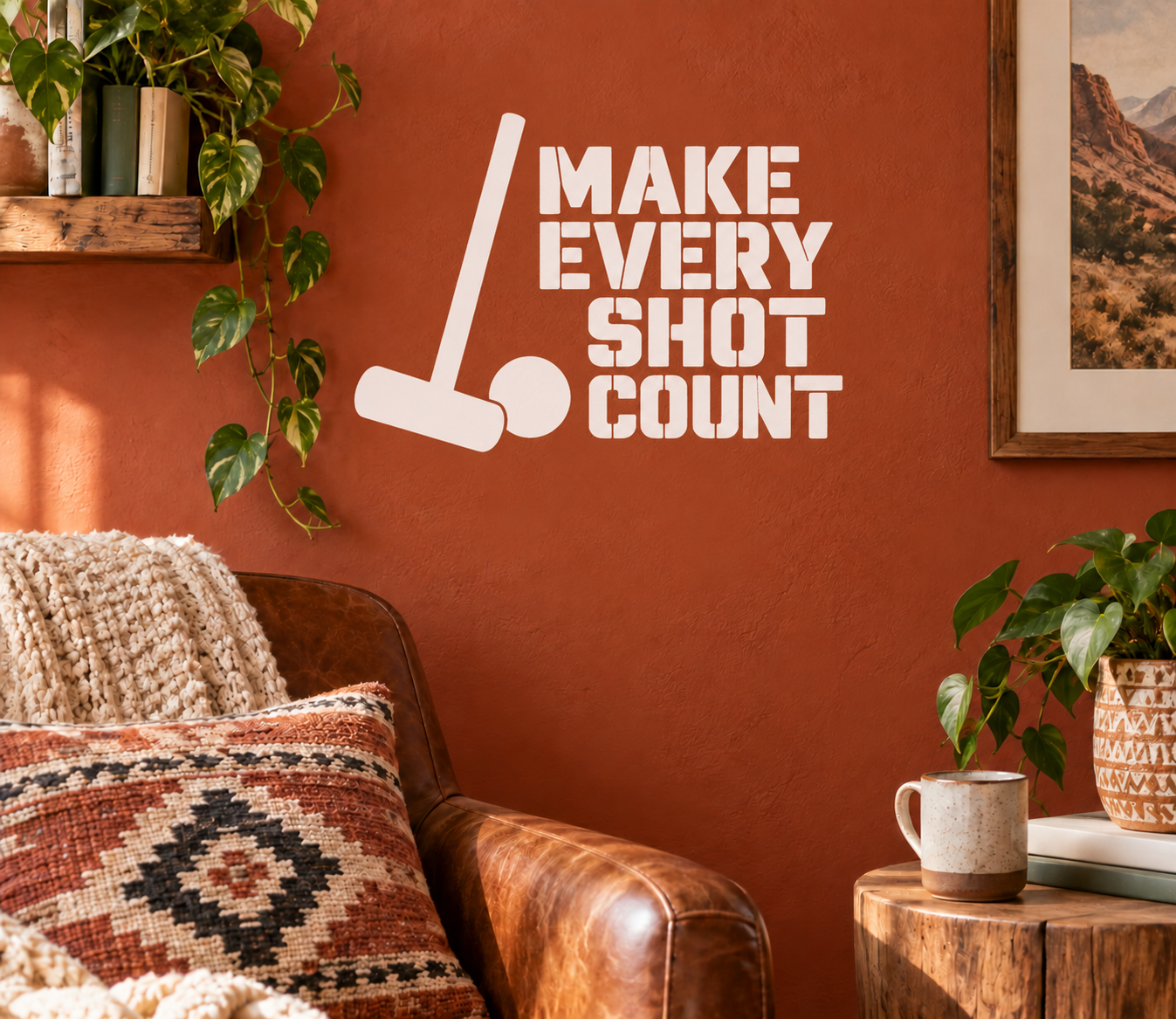 CroquetCX030 - Make Every Shot Count; illustrative application of the exact PDF artwork
