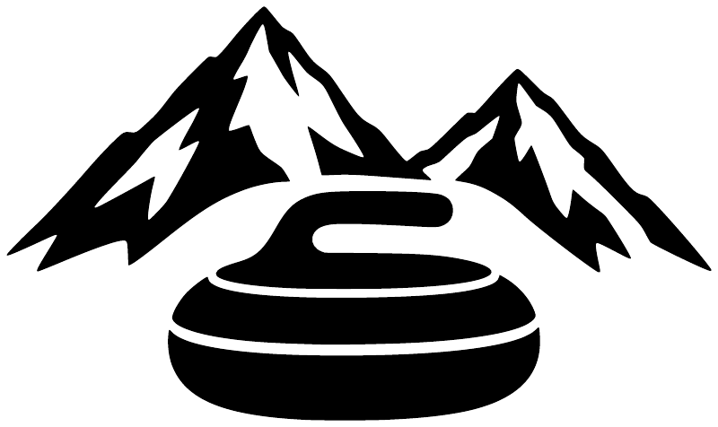 CurlingCX006 - Curling Mountain Slide; preview rendered from the saved vector PDF