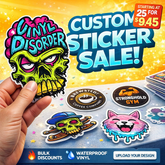 Custom Sticker Deals | Vinyl Disorder