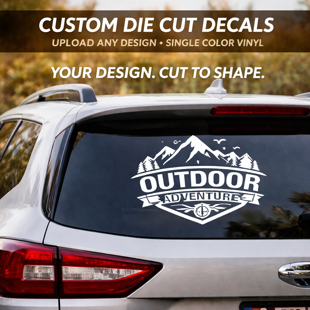 Custom Vinyl Decal - Single Color