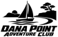 Black-and-white vinyl decal showing sailboat, waves, tree silhouette and club lettering.