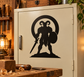 DemonCX021 — Eclipse Warden; illustrative application of the exact PDF artwork