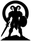 DemonCX021 — Eclipse Warden ; preview rendered from the saved vector PDF