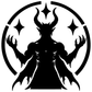 DemonCX024 — Summoning Circle ; preview rendered from the saved vector PDF