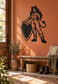 Heartbreaker portrait vinyl decal: standing character holding a heart-shaped shield