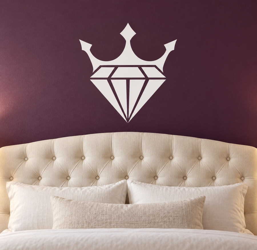 DiamondCX004 — Crowned Gem; illustrative application of the exact PDF artwork